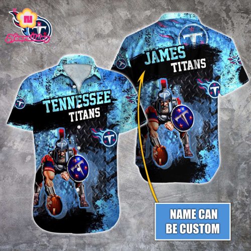 Tennessee Titans NFL Printed Hawaiian Shirt Custom Gift