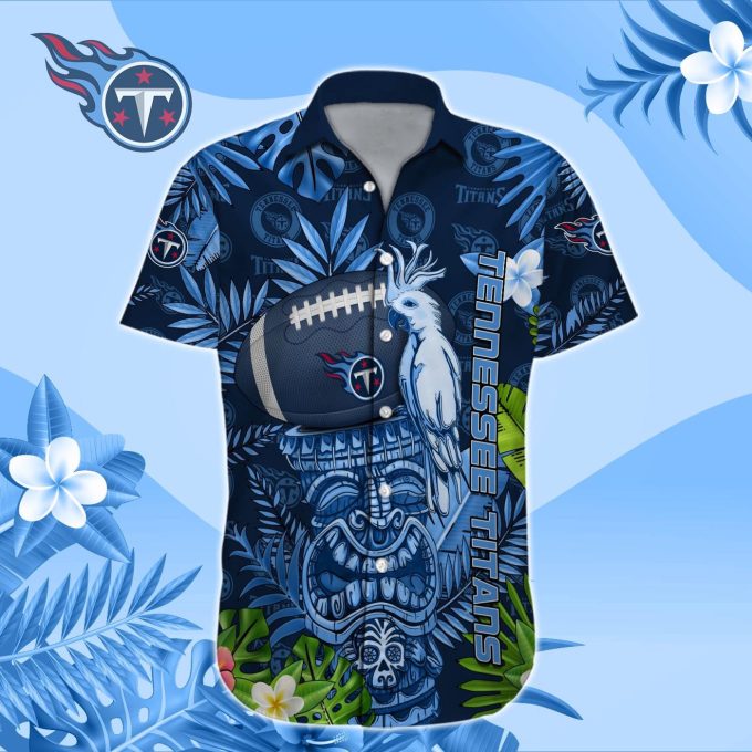 Tennessee Titans NFL Printed Hawaiian Shirt Custom Gift