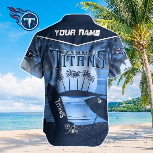 Tennessee Titans NFL Printed Hawaiian Shirt Custom Gift