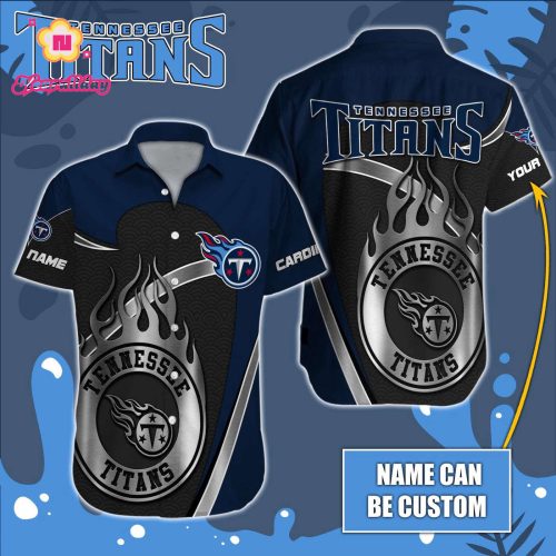 Tennessee Titans NFL Printed Hawaiian Shirt Custom Gift