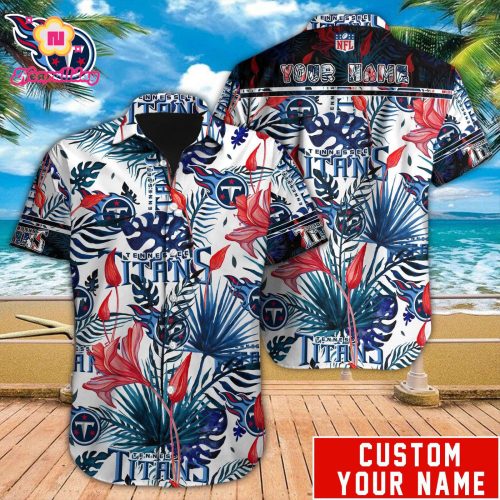 Tennessee Titans NFL Printed Hawaiian Shirt Custom Gift