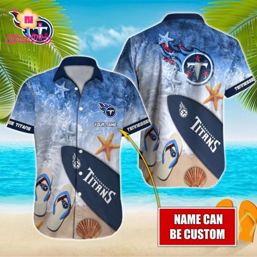 Tennessee Titans NFL Printed Hawaiian Shirt Custom Gift