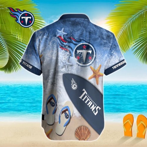 Tennessee Titans NFL Printed Hawaiian Shirt Custom Gift