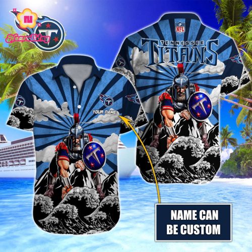 Tennessee Titans NFL Printed Hawaiian Shirt Custom Gift