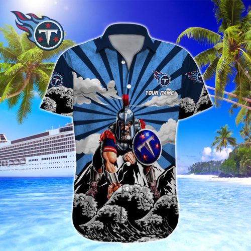 Tennessee Titans NFL Printed Hawaiian Shirt Custom Gift