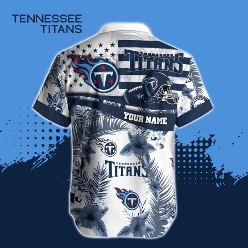 Tennessee Titans NFL Printed Hawaiian Shirt Custom Gift