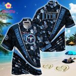 Tennessee Titans NFL Summer Hawaiian Shirt With Tropical Flower Pattern