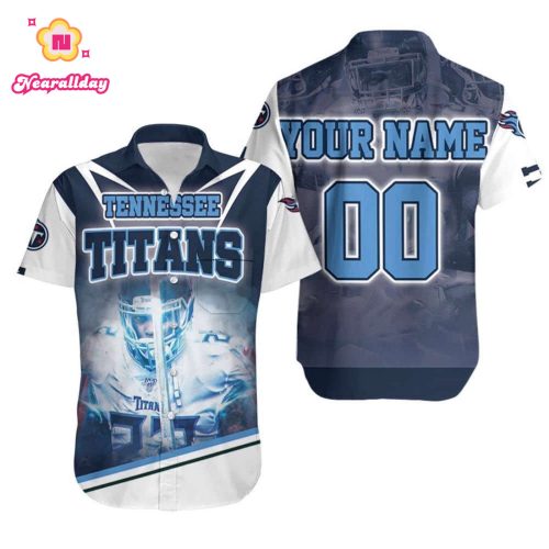 Tennessee Titans Super Bowl 2021 Afc South Division Logo For Fans Personalized Hawaiian Shirt