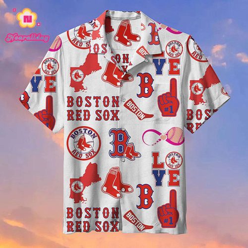 Official Boston Red Sox Baseball Hawaiian Shirt - Unisex MLB Fan Gear