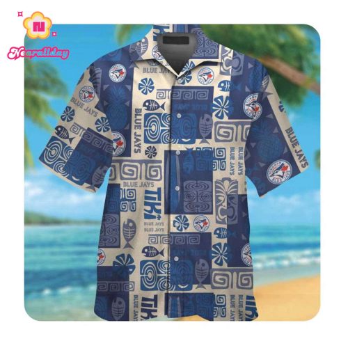 Toronto Blue Jays Hawaii Shirt - Official MLB Summer Button Up for Men and Women