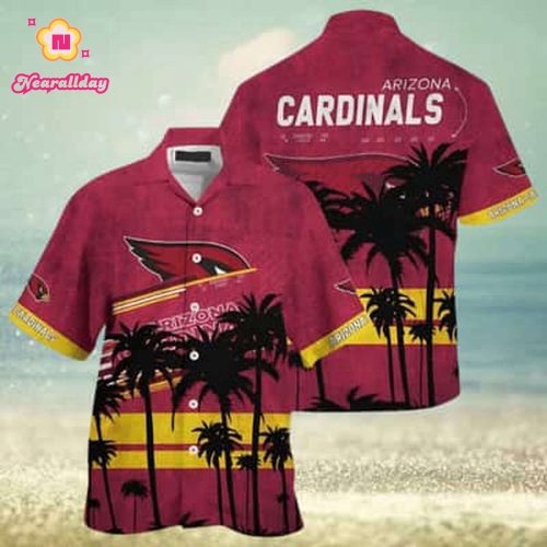 Vintage Aloha NFL Arizona Cardinals Hawaiian Shirt Summer Gift For Friends