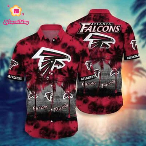 Vintage Aloha NFL Atlanta Falcons Hawaiian Shirt Summer Vacation Gift