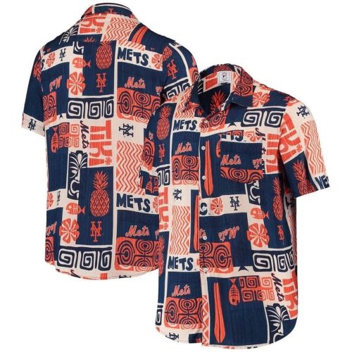 Retro New York Mets Hawaiian Shirt – Vintage MLB Fan Apparel