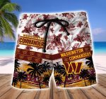 Washington Commanders Hawaiian Shirt And Beach Short – Gift for Men Women