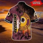 Washington Commanders Hawaiian Shirt Customize Your Name