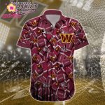 Washington Commanders NFL Printed Hawaiian Shirt Custom Gift