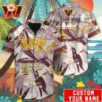 Washington Commanders NFLHawaiian shirt Custom Gift