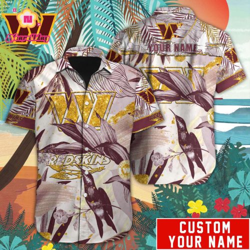 Washington Commanders NFLHawaiian shirt Custom Gift