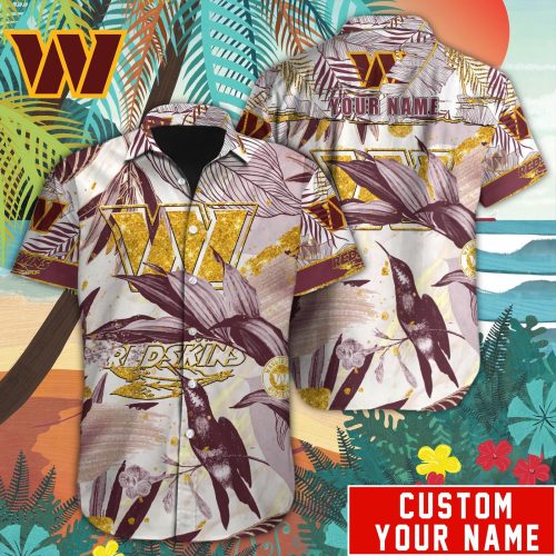 Washington Commanders NFLHawaiian shirt Custom Gift