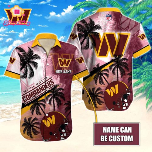 Washington Commanders NFLHawaiian shirt Custom Gift