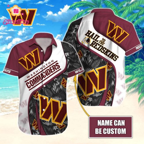 Washington Commanders NFLHawaiian shirt Custom Gift