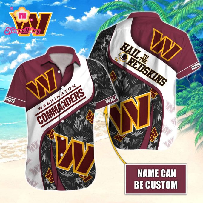 Washington Commanders NFLHawaiian shirt Custom Gift