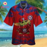 Washington Nationals Baby Yoda Hawaiian Shirt Set for the Whole Family