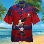 Washington Nationals Minnie Mouse Hawaiian Shirt Set for Men Women Kids Washington Nationals Minnie Mouse Hawaiian Shirt Set for Men Women Kids