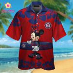 Washington Nationals Minnie Mouse Hawaiian Shirt Set for Men Women Kids Washington Nationals Minnie Mouse Hawaiian Shirt Set for Men Women Kids