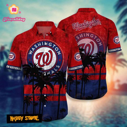 Official Washington Nationals MLB Hawaii Shirt - Exclusive Design!