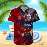 Washington Nationals MLB Hawaiian Shirt – Custom T-38175 Official Team Merchandise Washington Nationals MLB Hawaiian Shirt – Custom T-38175 Official Team Merchandise