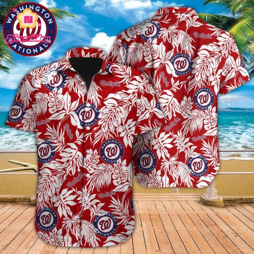 Washington Nationals MLB Hawaiian Shirt – Official Team Merchandise