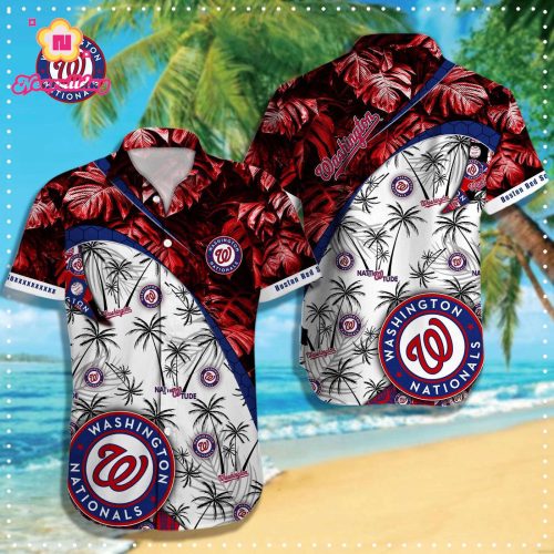 Washington Nationals Hawaiian Shirt – Official MLB Gear Q-49376