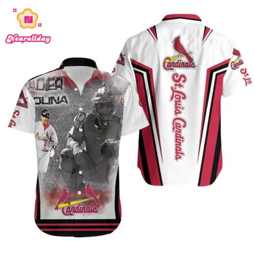 Yadier Molina St Louis Cardinals Catcher Hawaiian Shirt – Official 4 Legend Design